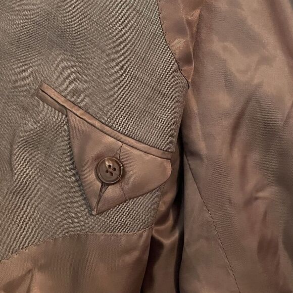 Lauren Ralph Lauren Men's Sport Coat Jacket Tan 100% Wool 2 Button Dual Vent 40R - Picture 10 of 15